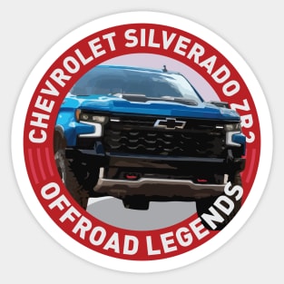 4x4 Offroad Legends: Chevrolet Silverado ZR2 Sticker